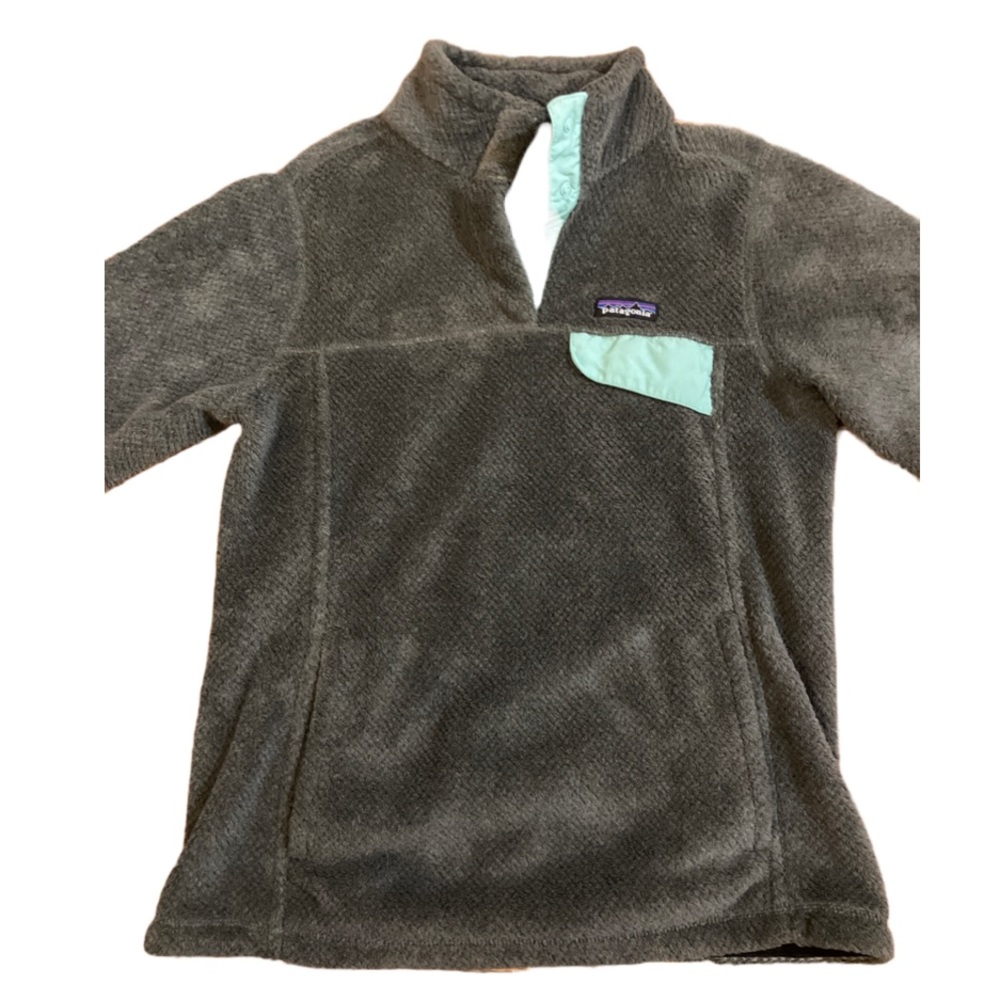 Patagonia Women's Re-Tool Snap-T® Fleece Pullover Size Medium Feather Grey NWOT